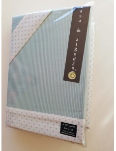 JUEGO DE SÁBANAS CAMA 150/160 CM - 100% ALGODÓN