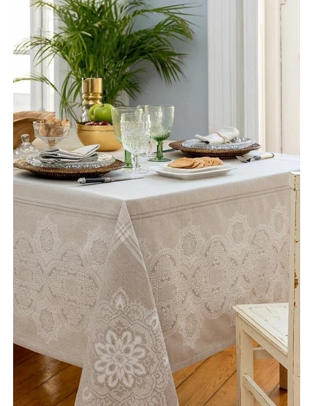 DeVilla - Linha TURIM Toalhas de mesa rectangulares, guardanapos e caminhos de mesa