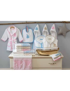 70x130 cm - Toalla baño Infantil 100% algodón hipoalergénico