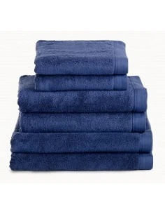 Toalhas banho 100% algodão penteado 580 gr. cor azul marinho