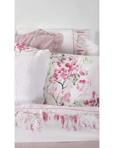 Cama 180 cm - Juego sábanas 100% algodón percal - Harper Gamanatura Cama 180 cm - Juego sábanas 100% algodón percal - Harper Gamanatura