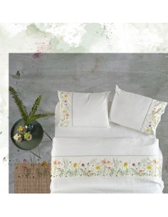 Cama 180 cm - Juego sábanas 100% algodón percal - Country Gamanatura Cama 180 cm - Juego sábanas 100% algodón percal - Country Gamanatura