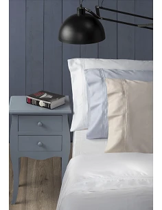 Cama 180 cm - Juego sábanas 100% algodón satén 300 hilos - Golden Gamanatura Cama 180 cm - Juego sábanas 100% algodón satén 300 hilos - Golden Gamanatura