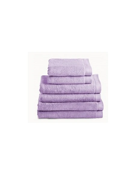 Toallas baño 100% algodón peinado 580 gr. color violeta
