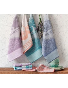 Paño de cocina tela 70x50 cm - Paño de cocina 100% algodón 260 gr. - RASPBERRY JAM Lasa Home