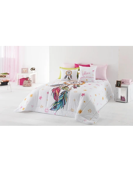 Edredom infantil Sonhos - Edredom infantil com almofadas