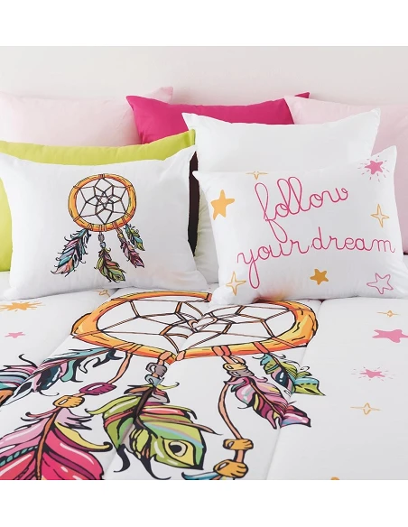 Edredom infantil Sonhos - Edredom infantil com almofadas