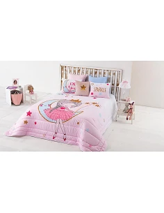 Edredom infantil Lua - Edredom infantil com almofadas
