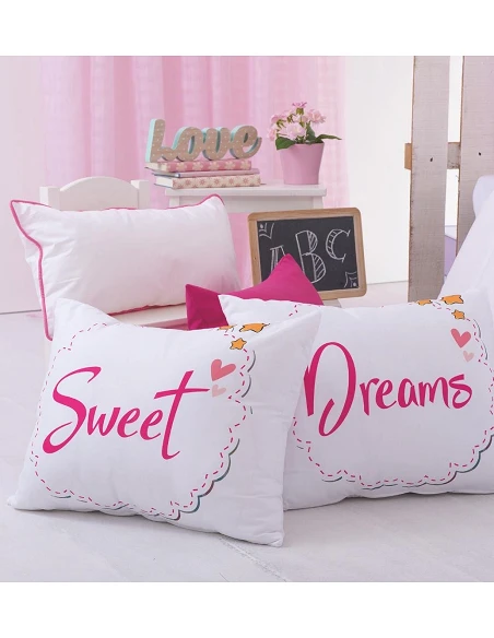 Edredom infantil Leia - Edredom infantil com almofadas