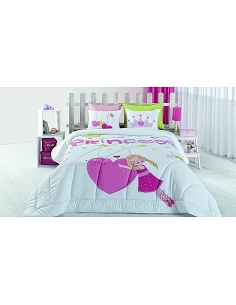 Edredom infantil Princess - Edredom infantil com almofadas