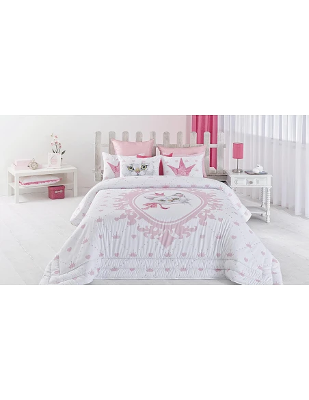 Edredom infantil Caty - Edredom infantil com almofadas