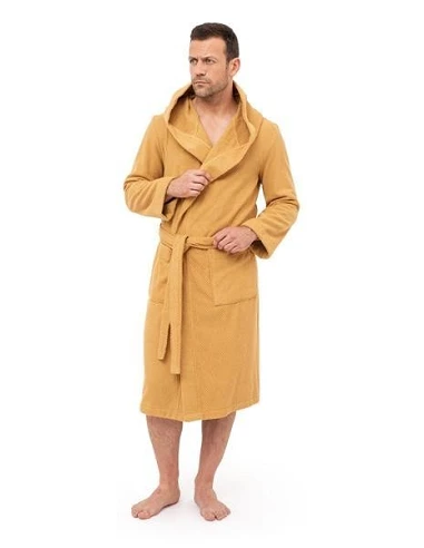 Albornoz baño con capucha 100% algodón 360 gr./m2 DUNE Lasa Home