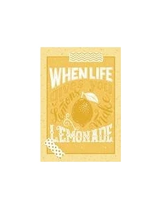 Pano de cozinha tela 70x50 cm - Panos cozinha 100% algodão 260 gr.- LEMONADE Lasa Home 2