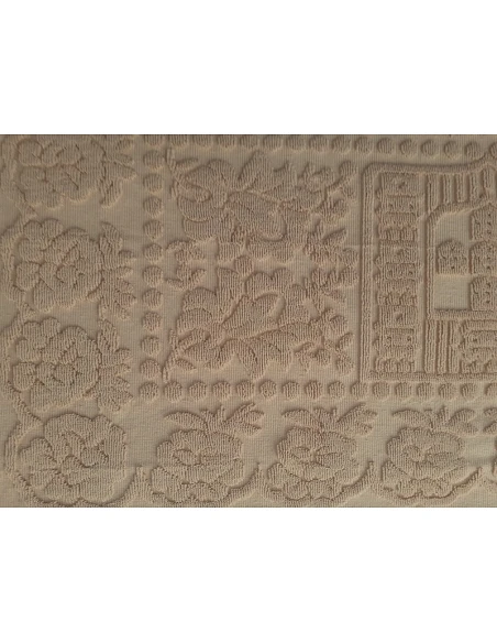 Alfombras artesanales 100% algodón crudo - Corona de rey