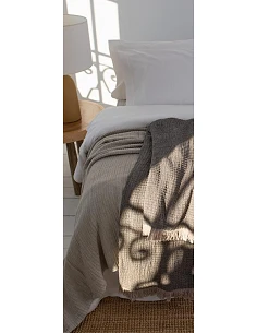 Manta para sofa 130Manta para sofá 130x170 cm - mantas decorativas jacquard com franjas - 5513 PA COL A