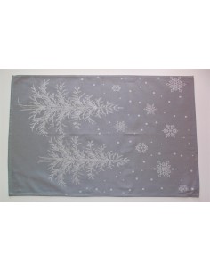 1 PAÑO DE COCINA JACQUARD GRIS / PLATA NAVIDAD 70X50 CM 1 PAÑO DE COCINA JACQUARD GRIS / PLATA NAVIDAD 70X50 CM