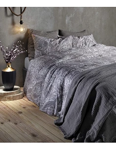 JUEGO DE FUNDA NÓRDICA 100 % ALGODÓN SATÉN 300 HILOS - SAMPEDRO JUEGO DE FUNDA NÓRDICA 100 % ALGODÓN SATÉN 300 HILOS - SAMPEDRO