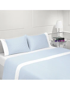 JUEGO DE SÁBANAS 100% ALGODÓN - COIMBRA DE CASA&ALGODÃO JUEGO DE SÁBANAS 100% ALGODÓN - COIMBRA DE CASA&ALGODÃO