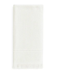 Toalhas brancas jacquard veludo - 500 gr/m2 - 100% algodão 2