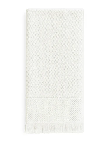 Toallas blancas jacquard velour - 500 gr/m2 - 100% algodón