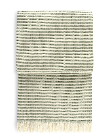 Manta para sofa 140x170 cm - mantas decorativas jacquard con flecos 100% algodón Chenil  fantasy -  DeVilla