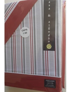 JUEGO DE SÁBANAS 100% ALGODÓN - MAFRA DE CASA&ALGODÃO JUEGO DE SÁBANAS 100% ALGODÓN - MAFRA DE CASA&ALGODÃO