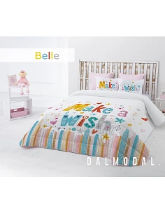 Edredom infantil Bell - Edredom infantil com almofadas