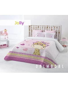 Edredom infantil Jolly - Edredom infantil com almofadas