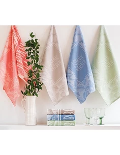 Pano de cozinha tela 70x50 cm - Panos cozinha 100% algodão 260 gr.- BOTANIC GARDEN Lasa Home