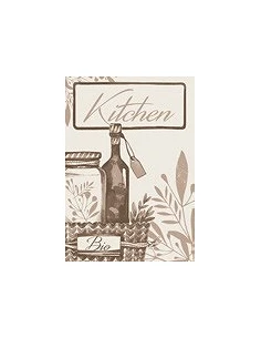 Paño de cocina tela 70x50 cm algodón C/ Lino 260 gr. - BIO KITCHEN Lasa Home