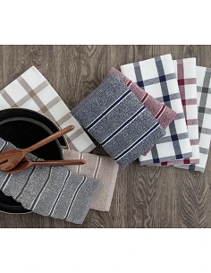 Paño de cocina rizo 50x50 cm - Paño de cocina 100% algodón 440 gr.- CHECKS Lasa Home Paño de cocina rizo 50x50 cm - Paño de cocina 100% algodón 440 gr.- CHECKS Lasa Home