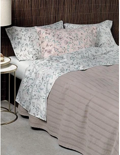 Juego sábanas 100% algodón algodón satén - Sampedro