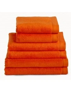 Toalhas banho 100% algodão penteado 580 gr. cor de laranja