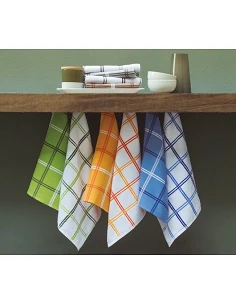 Pano de cozinha tela 70x50 cm - Panos cozinha 100% algodão 260 gr.- PURE SQUARES Lasa Home