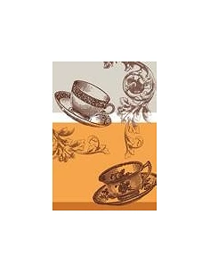 Paño de cocina tela 70x50 cm - Paño de cocina 100% algodón 260 gr. -TEA ROOM Lasa Home