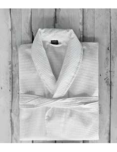 Roupão Branco 100% algodão favo - Sampedro