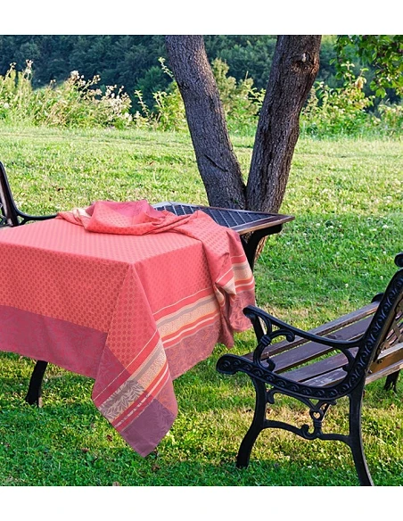 Toalhas de mesa rectangular anti nódoas 100% algodão - Fateba