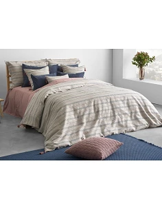 JUEGO FUNDA NÓRDICA CON FUNDA ALMOHADA - EGON BLUE JUEGO FUNDA NÓRDICA CON FUNDA ALMOHADA - EGON BLUE