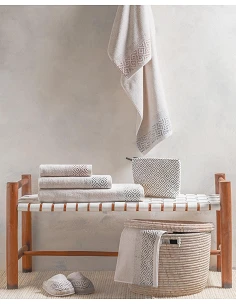 Jogo de toalhas de banho 3 peças 100% algodão 500gr./m2 - Diamond Lasa Home