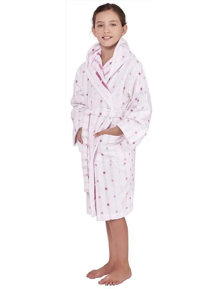 Albornoz infantil 100% algodón 360 gr./m2 HAPPY Lasa-Home