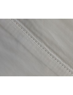 400 HILOS SATÉN - CAMA 200X200 JUEGO DE SÁBANAS 100% ALGODÓN SATÉN C/ VAINICA