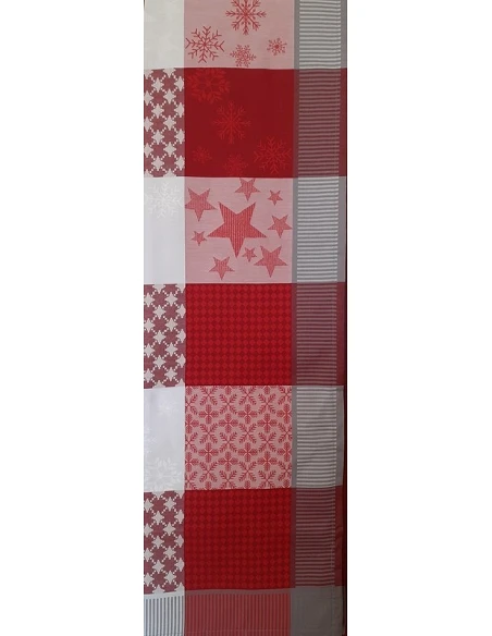 NATLA - Toalha de mesa Fateba rectangulares em 100% algodão jacquard