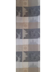 NATAL - Toalha de mesa Fateba rectangulares em 100% algodão jacquard