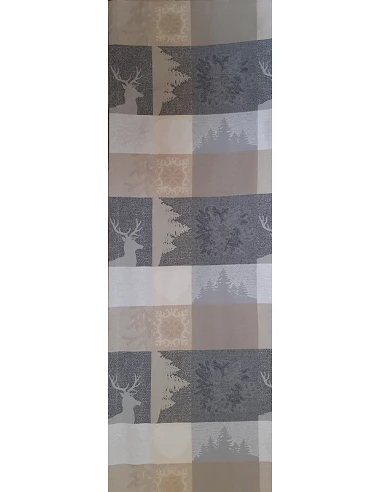 NATAL - Toalha de mesa Fateba rectangulares em 100% algodão jacquard