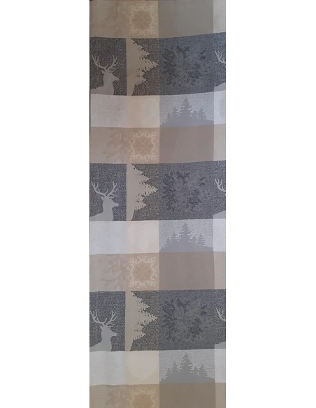 NATAL - Toalha de mesa Fateba rectangulares em 100% algodão jacquard