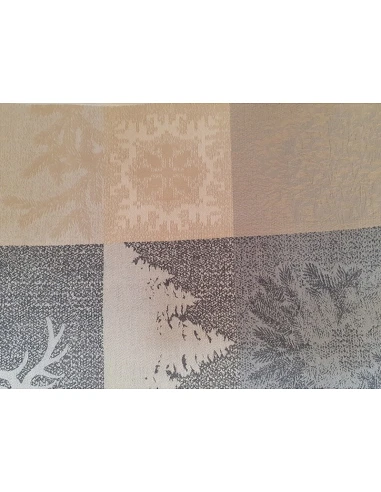 NATAL - Toalha de mesa Fateba rectangulares em 100% algodão jacquard