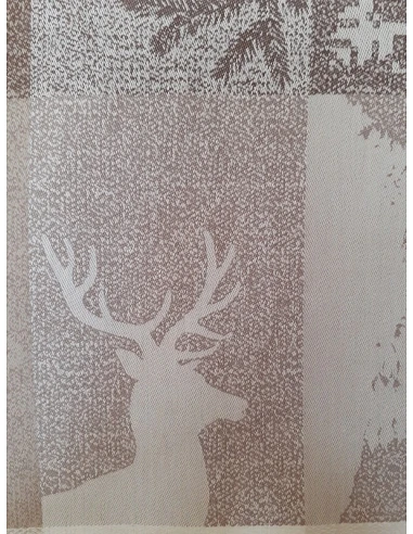 NATAL - Toalha de mesa Fateba rectangulares em 100% algodão jacquard