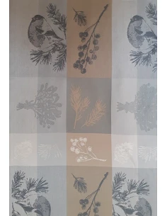 NATAL - Toalha de mesa Fateba rectangulares em 100% algodão jacquard 2