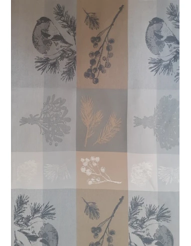 NATAL - Toalha de mesa Fateba rectangulares em 100% algodão jacquard