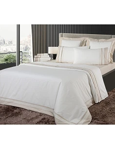 Fundas nórdicas - Dopler color Ivoire con Taupe Fundas nórdicas - Dopler color Ivoire con Taupe